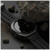 RINGKE SLIM & TEMPERED GLASS üvegfólia SAMSUNG GALAXY WATCH ULTRA 2024 / 2025 (47 MM) készülékhez titán fekete