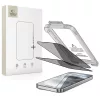 Privatizáló kijelzővédő üveg TECH-PROTECT QUICK SET SPY+ 2-PACK iPhone 15/16 készülékhez Privacy