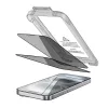 Privatizáló kijelzővédő üveg TECH-PROTECT QUICK SET SPY+ 2-PACK iPhone 15/16 készülékhez Privacy