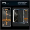 Privatizáló kijelzővédő üveg TECH-PROTECT QUICK SET SPY+ 2-PACK iPhone 15/16 készülékhez Privacy