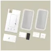 Privatizáló kijelzővédő üveg TECH-PROTECT QUICK SET SPY+ 2-PACK iPhone 15/16 készülékhez Privacy