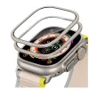 ESR ARMORITE edzett üveg 2-darabos Apple Watch Ultra 1/2/3 (49 mm) készülékhez titán