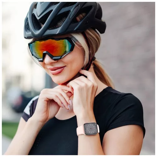 TECH-PROTECT szilikon tok Apple Watch 8/9/10/11/SE/ULTRA készülékhez (44/45/46/49 mm) dió