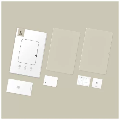 TECH-PROTECT GLASS FIT+ temperált üvegfólia 2 csomag – Galaxy Tab A9+ / A11+ Plus 11.0 (X210 / X215 / X216 / X230 / X235 / X236 készülékhez) átlátszó