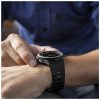 TECH-PROTECT SILICONE LINE szilikon tok Samsung Galaxy Watch 4 / 5 / 5 PRO / 6 / 7 / FE készülékhez fekete