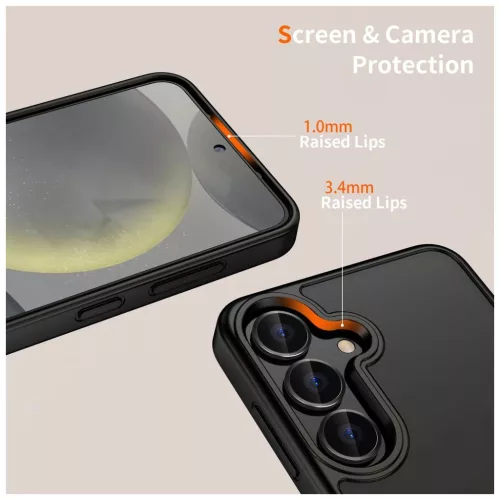 TECH-PROTECT MAGMAT Galaxy S25 készülékhez tok matte fekete