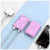 TECH-PROTECT PB31 LIFEMAG MAGSAFE töltőbank 10000MAH levendula