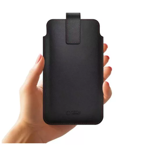 TECH-PROTECT SM65 Univerzális Telefon Táska 6.0-6.9 Hüvelyk Fekete/Piros
