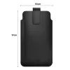 TECH-PROTECT SM65 Univerzális Telefon Táska 6.0-6.9 Hüvelyk Fekete/Piros