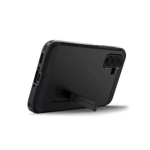 SPIGEN TOUGH ARMOR tok, Galaxy A36 5G készülékhez, fekete