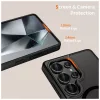 TECH-PROTECT MAGMAT MAGSAFE GALAXY S25 készülékhez tok Ultra Matte fekete