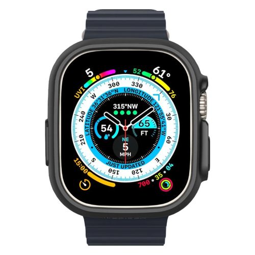 SPIGEN THIN FIT Apple Watch Ultra 1/2/3 (49 MM) készülékhez tok fekete