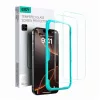 ESR edzett üveg kijelzővédő 2-PACK iPhone 16 készülékhez, átlátszó