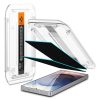 SPIGEN GLAS.TR "EZ FIT" HD 2-PACK GALAXY S25 készülékhez Ultra Privacy privát kijelzővédő