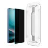 SPIGEN GLAS.TR "EZ FIT" HD 2-PACK GALAXY S25 készülékhez Ultra Privacy privát kijelzővédő