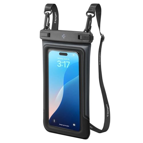 SPIGEN A611P univerzális vízálló úszó tok 2 darab matt fekete