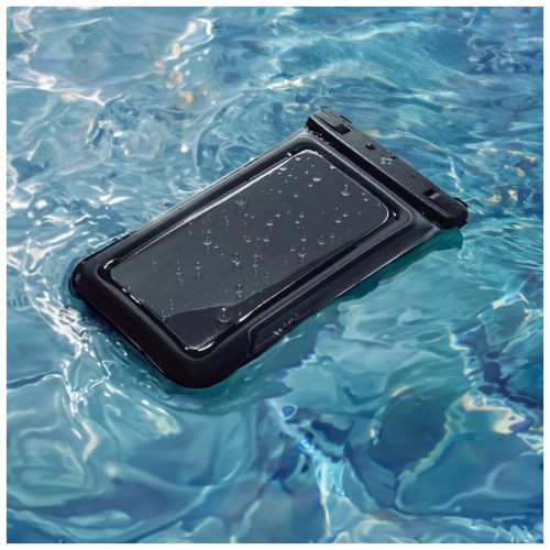 SPIGEN A611P univerzális vízálló úszó tok 2 darab matt fekete