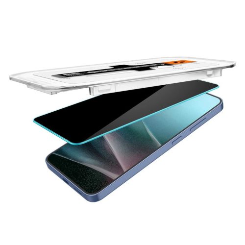 Spigen üvegfólia Glas.TR "EZ FIT" HD 2-PACK Galaxy S24 / S25 készülékhez Privacy