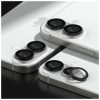 Ringke Camera Frame Protector 2-PACK iPhone 16/16 Plus készülékhez fekete