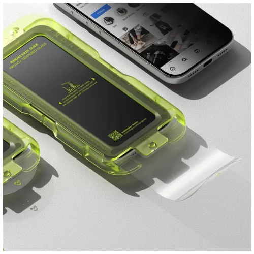 Ringke Easy Slide 2-PACK iPhone 17 Pro Max készülékhez Privacy üveg kijelzővédő