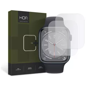   Hidrogél védőfólia HOFI Hydroflex Pro+ 2-PACK Apple Watch 6/7/8/9/SE 1/2/3 (44/45 MM) készülékhez átlátszó
