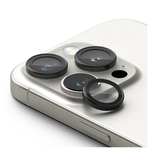 OSLONA APARATU RINGKE kamerakeret-védő 2 db iPhone 16 Pro / 16 Pro Max készülékhez fekete