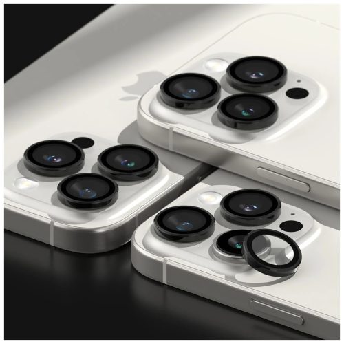 OSLONA APARATU RINGKE kamerakeret-védő 2 db iPhone 16 Pro / 16 Pro Max készülékhez fekete