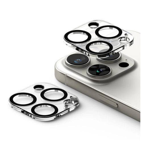 RINGKE 2 db kameralencse védő iPhone 16 Pro / 16 Pro Max készülékhez, átlátszó