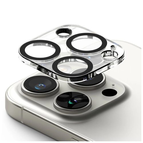 RINGKE 2 db kameralencse védő iPhone 16 Pro / 16 Pro Max készülékhez, átlátszó