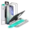 ESR Ultràfit edzett üveg kijelzővédő 2 db iPhone 16 Pro / 17 készülékhez fekete