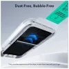 ESR Ultràfit edzett üveg kijelzővédő 2 db iPhone 16 Pro / 17 készülékhez fekete
