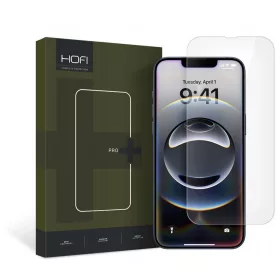  Edzett üveg kijelzővédő – HOFI GLASS PRO+ – iPhone 13 / 13 Pro / 14 / 16e/17e készülékhez – átlátszó
