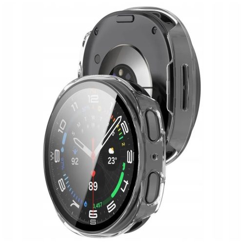 TECH-PROTECT DEFENSE SAMSUNG GALAXY WATCH 8 (40 MM) kijelzővédő készülékhez átlátszó