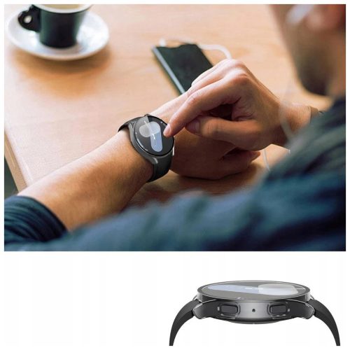 TECH-PROTECT DEFENSE SAMSUNG GALAXY WATCH 8 (40 MM) kijelzővédő készülékhez átlátszó