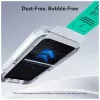 ESR ULTRAFIT temperált üveg kijelzővédő 2-PACK iPhone 17 Pro Max készülékhez fekete