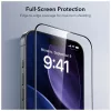 ESR ULTRAFIT temperált üveg kijelzővédő 2-PACK iPhone 17 Pro Max készülékhez fekete