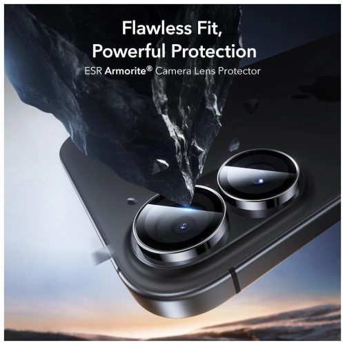 ESR ARMORITE kameravédő iPhone 16 / 16 Plus / 17 készülékhez fekete