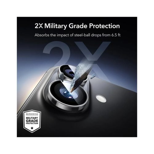 ESR ARMORITE kameravédő iPhone 16 / 16 PLUS / 17 készülékhez átlátszó