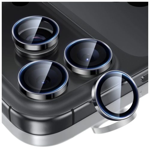ESR ARMORITE kameravédő iPhone 14 Pro / Pro Max / 15 Pro / Max / 16 Pro / Max / 17 Pro / Max készülékhez fekete