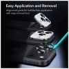 ESR ARMORITE kameravédő iPhone 14 Pro / Pro Max / 15 Pro / Max / 16 Pro / Max / 17 Pro / Max készülékhez fekete