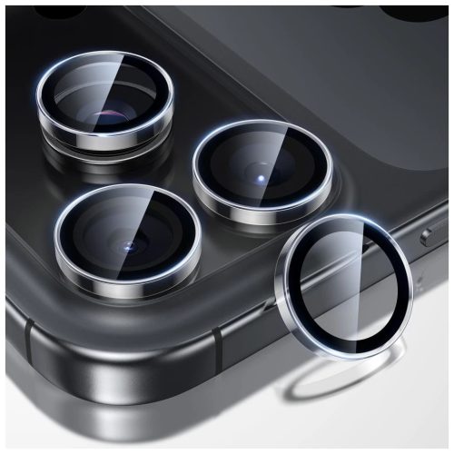 ESR ARMORITE kameravédő iPhone 14 Pro / Max, iPhone 15 Pro / Max, iPhone 16 Pro / Max, iPhone 17 Pro / Max készülékhez, átlátszó