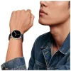 TECH-PROTECT NYLON STRIPE óra tok SAMSUNG GALAXY WATCH 8 / CLASSIC készülékhez (40/44/46 MM) fekete/narancs
