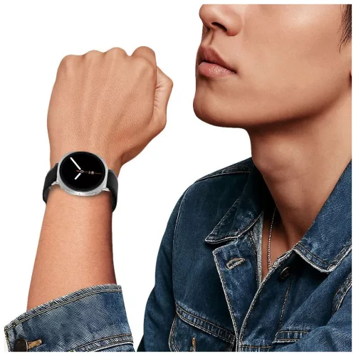 TECH-PROTECT NYLON STRIPE óra tok SAMSUNG GALAXY WATCH 8 / CLASSIC készülékhez (40/44/46 MM) fekete/narancs