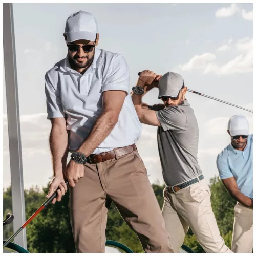 TECH-PROTECT NYLON STRIPE óra tok SAMSUNG GALAXY WATCH 8 / CLASSIC készülékhez (40/44/46 MM) fekete/narancs