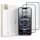 TECH-PROTECT Glass Fit+ üveg kijelzővédő 2-darab iPhone 13 / 13 Pro / 14 / 16e/17e készülékhez fekete
