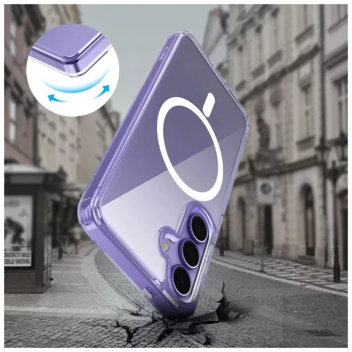 TECH-PROTECT FLEXAIR HYBRID MAGSAFE tok – Samsung Galaxy A56 5G készülékhez, átlátszó