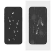 Temperált üveg kijelzővédő Tech-Protect Glass Fit+ 2-PACK Xiaomi Poco X7 Pro 5G készülékhez fekete