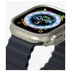 RINGKE SLIM 2-PACK tok APPLE WATCH ULTRA 1 / 2 / 3 (49 MM) készülékhez - átlátszó & titán szürke