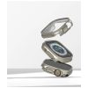 RINGKE SLIM 2-PACK tok APPLE WATCH ULTRA 1 / 2 / 3 (49 MM) készülékhez - átlátszó & titán szürke