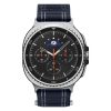SPIGEN WBF0 ÓRASZIJ Samsung Galaxy Watch 8 / Classic készülékhez (40 / 44 / 46 MM) tengerészkék